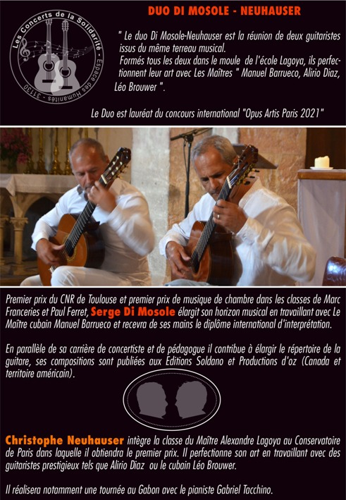 Conciertos Duo Di Mosole.[2]